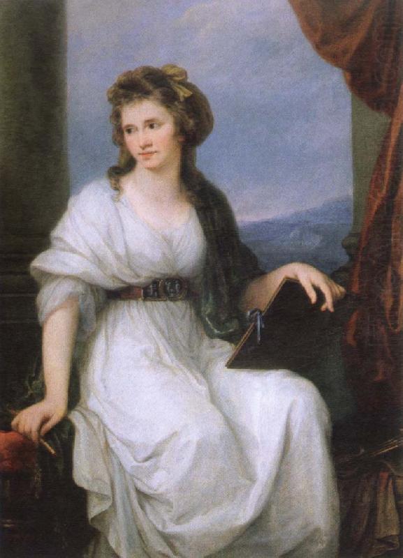 Angelica Kauffmann self portrait china oil painting image